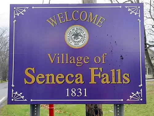 Seneca Fall NY Sign